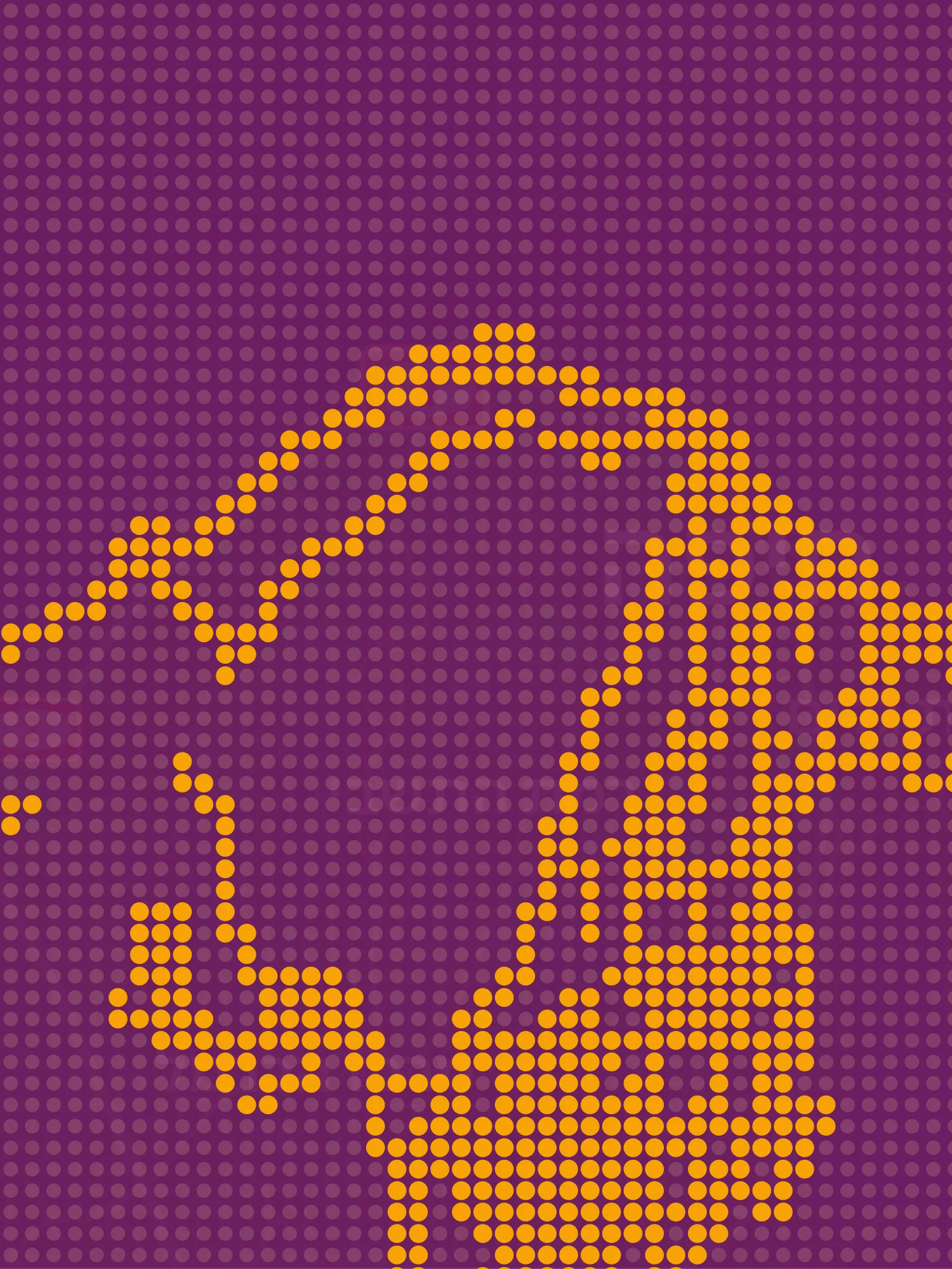 Pixel filter — retro pixel-art grid style with editable color palette